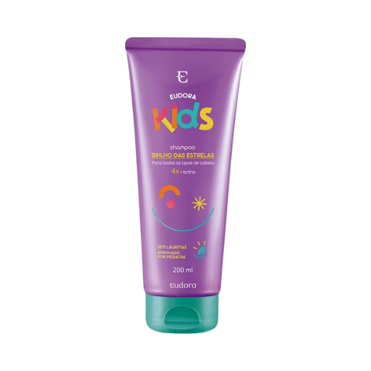 Shampoo Brilho das Estrelas Eudora Kids 200ml