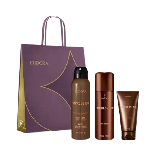 Presente Impression Espuma + Gel + Desodorante