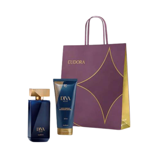 Presente Diva Nuit Deo Colônia + Hidratante Corporal
