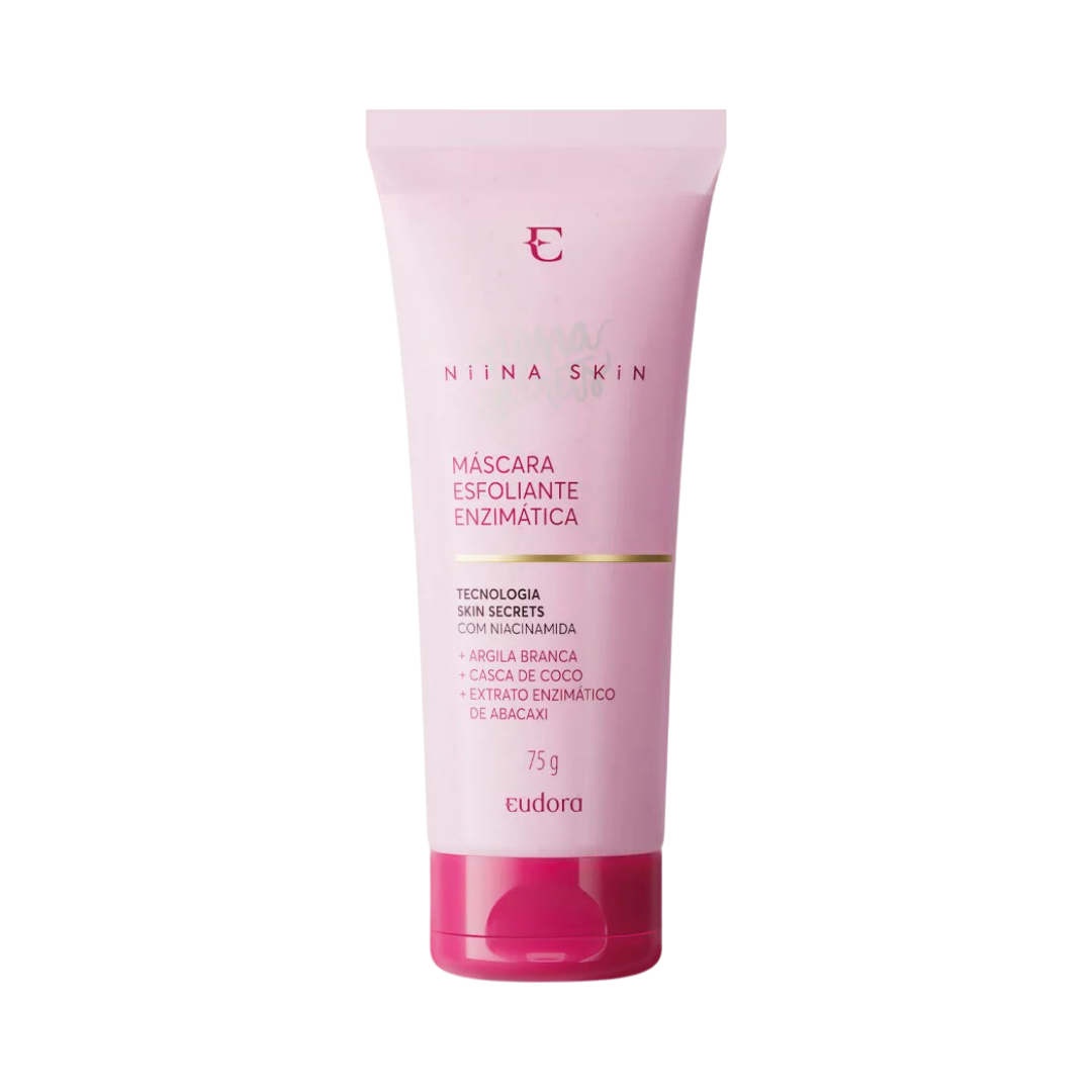 Máscara Esfoliante Enzimática Eudora Niina Secrets Skin 75g