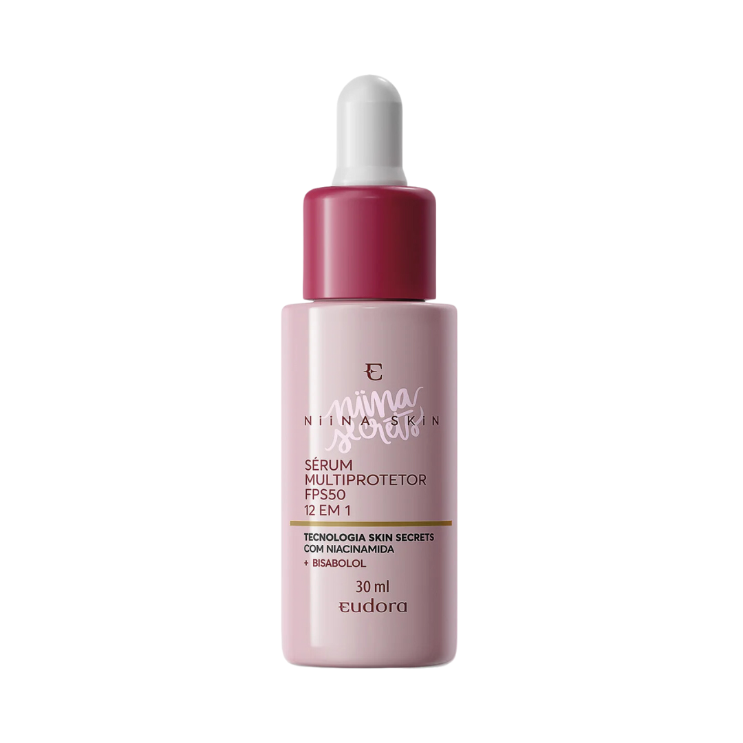 Sérum Facial Multiprotetor FPS 50 12 em 1 Niina Secrets Skin 30ml
