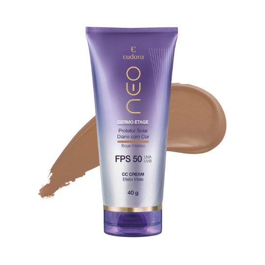 CC Cream Protetor Solar FPS50 Bege Intenso 40g