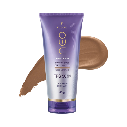 CC Cream Protetor Solar FPS50 Bege Caramelo 40g
