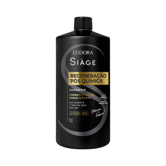Shampoo Siàge Expert Regeneração Pós Química 1 Litro