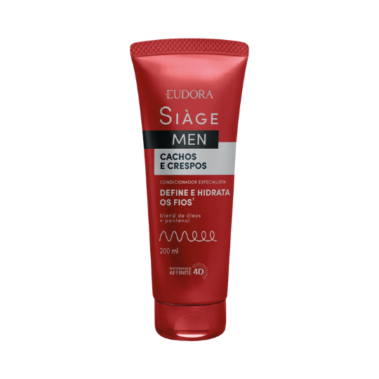 Condicionador Siàge Men Cachos e Crespos 200ml