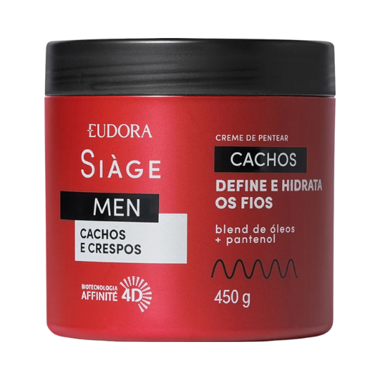 Creme para Pentear Siàge Men Cacheados 450g