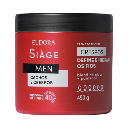 Creme para Pentear Siàge Men Crespos 450g