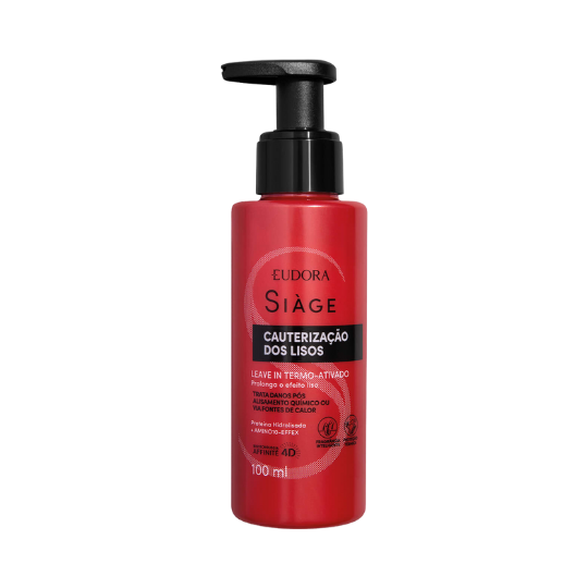 Leave-in Capilar Siàge Cauterização dos Lisos 100ml