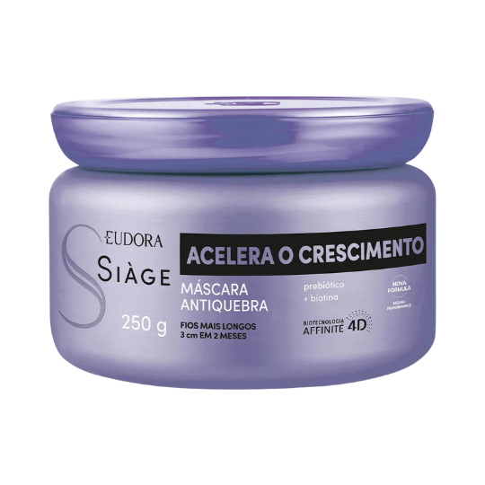 Máscara Capilar Siàge Acelera o Crescimento 250g