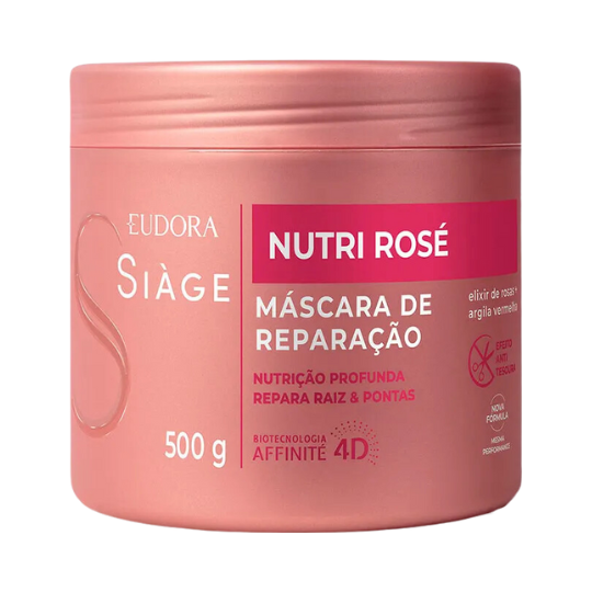 Máscara Capilar Siàge Nutri Rosé 500g