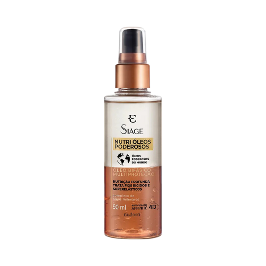 Óleo Bifásico Capilar Siàge Nutri Óleos Poderosos 90ml