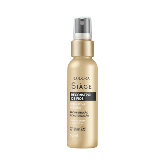 Queratina Líquida Siàge Reconstrói Os Fios 60ml