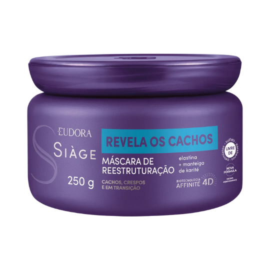 Máscara Capilar Siàge Revela Os Cachos 250g