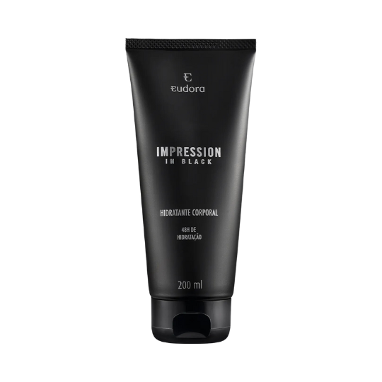 Loção Desodorante Hidratante Corporal Impression In Black 200ml
