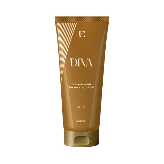 Loção Hidratante Desodorante Colônia Corporal Diva 200ml