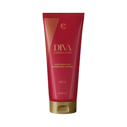 Loção Hidratante Desodorante Colônia Corporal Diva Esplêndida 200ml