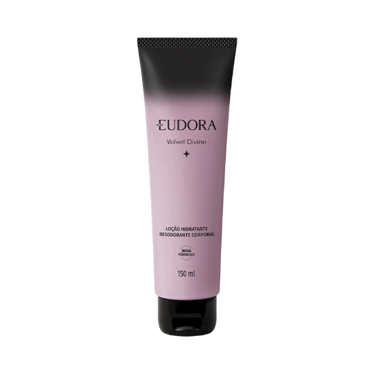 Loção Hidratante Desodorante Corporal Eudora Velvet Divine 150ml