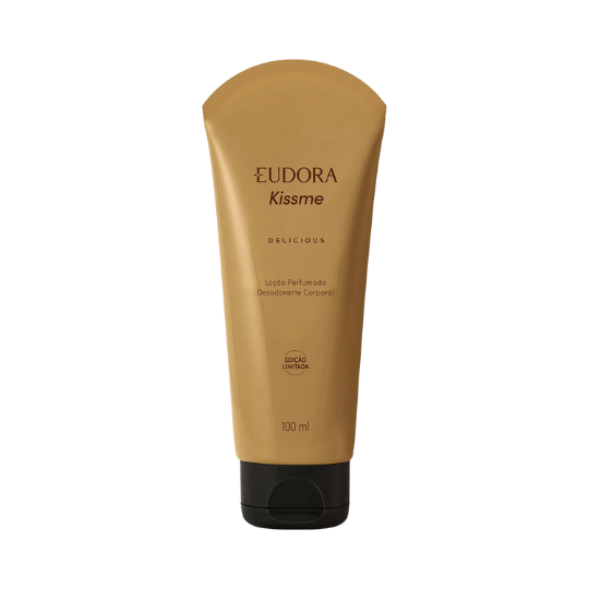 Loção Perfumada Desodorante Corporal Eudora Kiss Me Delicious 100ml