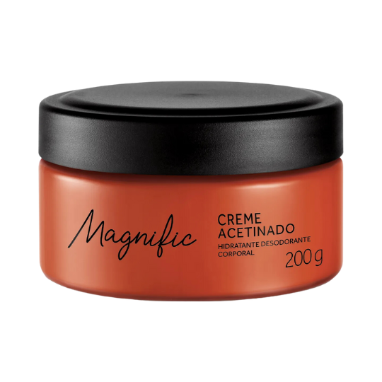 Creme Acetinado Hidratante Desodorante Corporal Eudora Magnific 200g