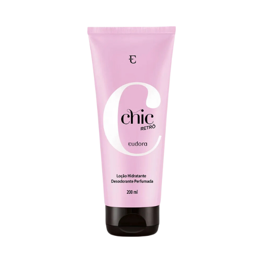Loção Desodorante Hidratante Corporal Chic Retrô 200ml