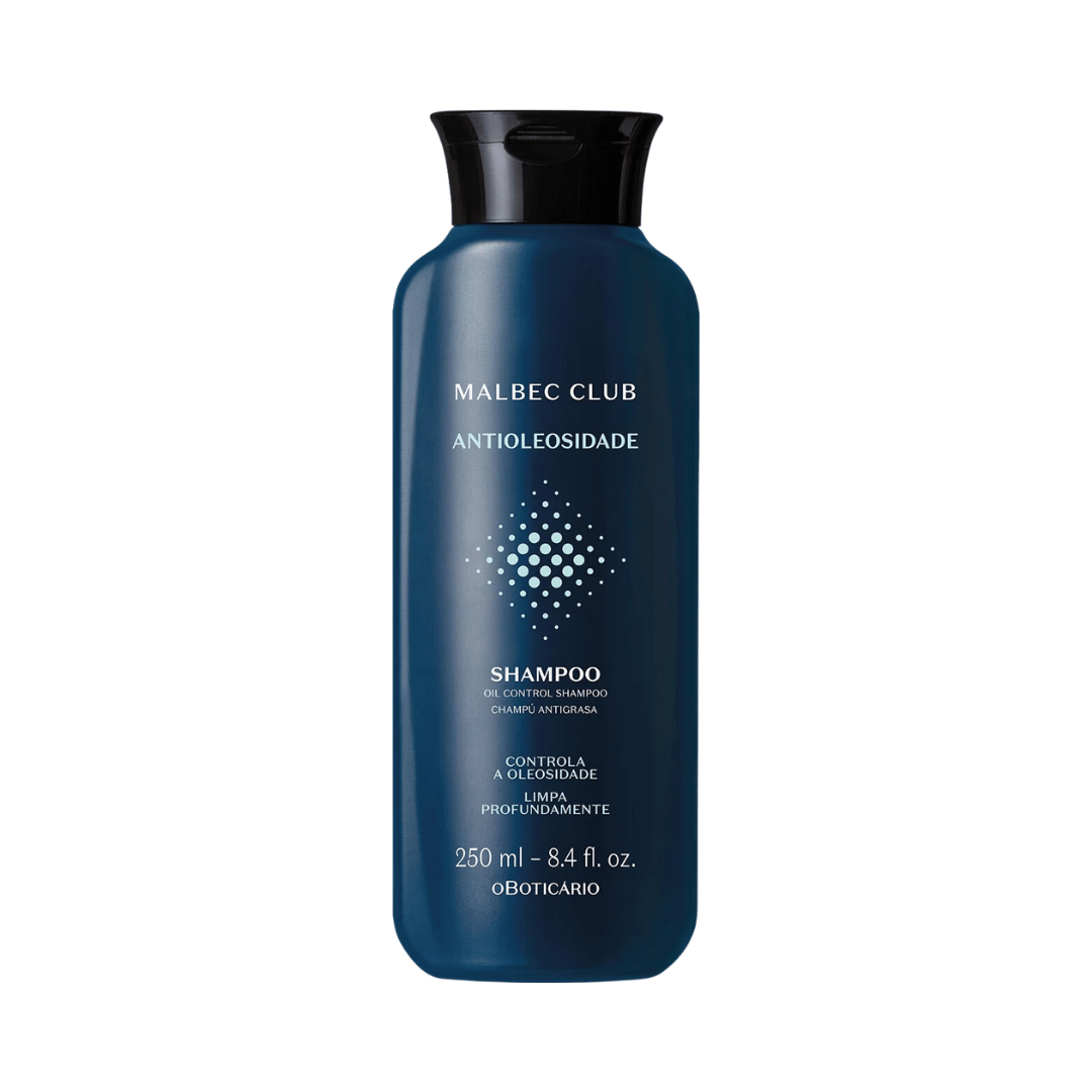 Shampoo Malbec Club Antioleosidade 250ml