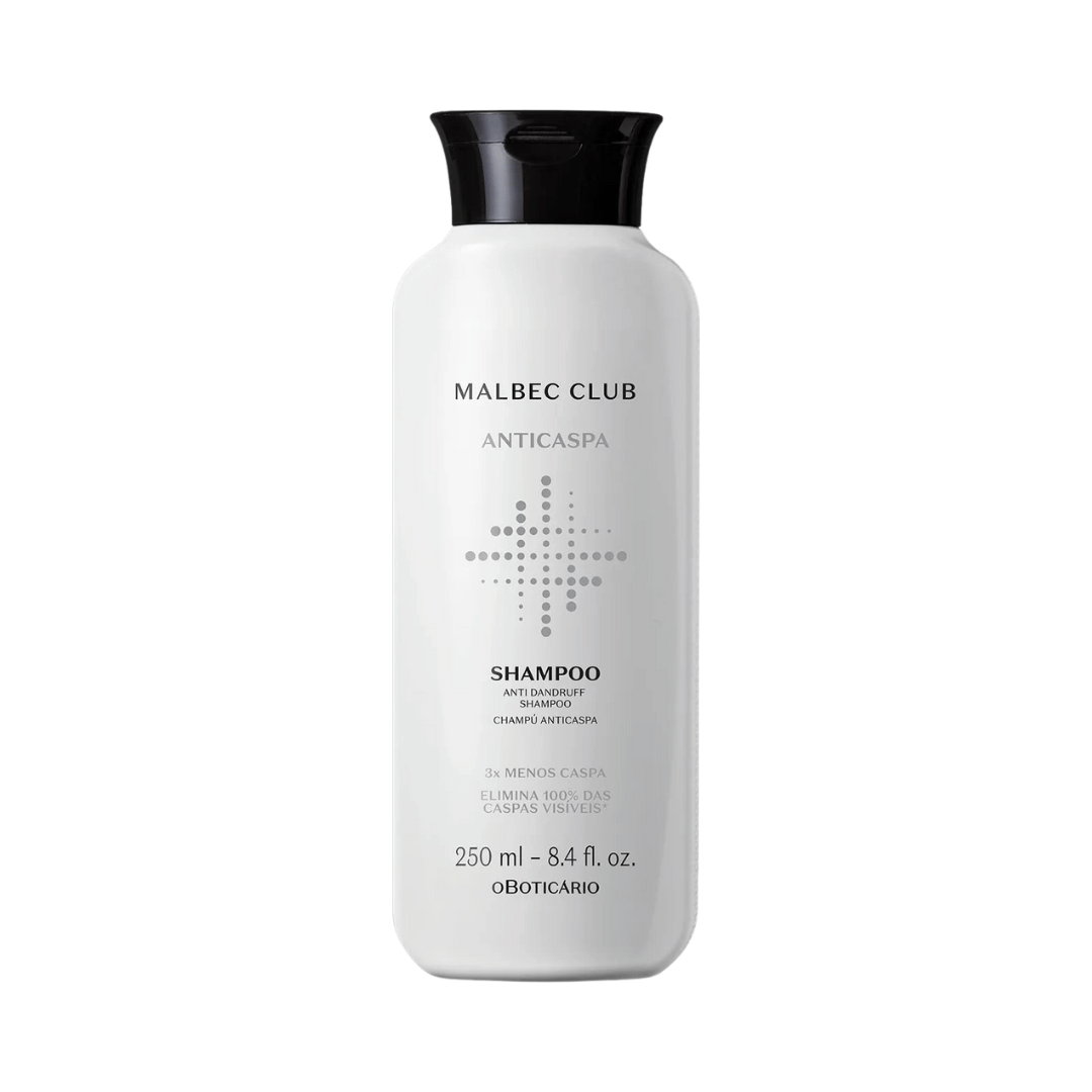Shampoo Malbec Club Anticaspa 250ml