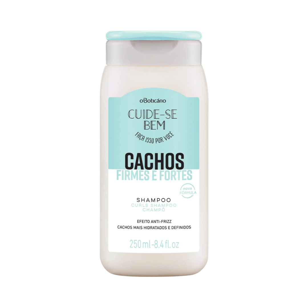 Shampoo Cuide-se Bem Cachos Firmes e Fortes 250ml