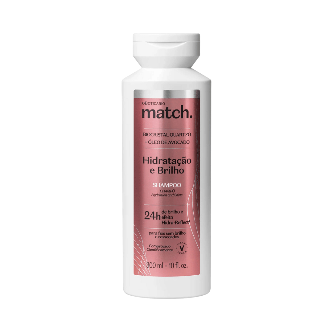 Shampoo Match Hidratação e Brilho 300ml