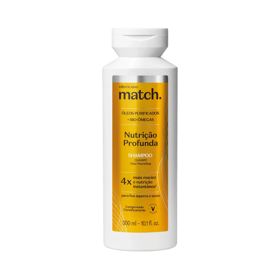 Shampoo Match Nutrição Profunda 300ml
