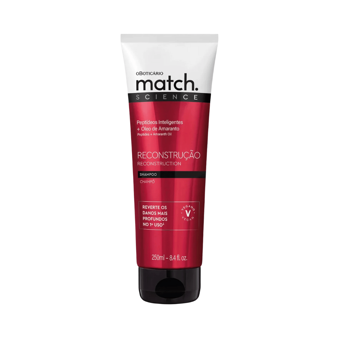 Shampoo Match Science Reconstrução 250ml