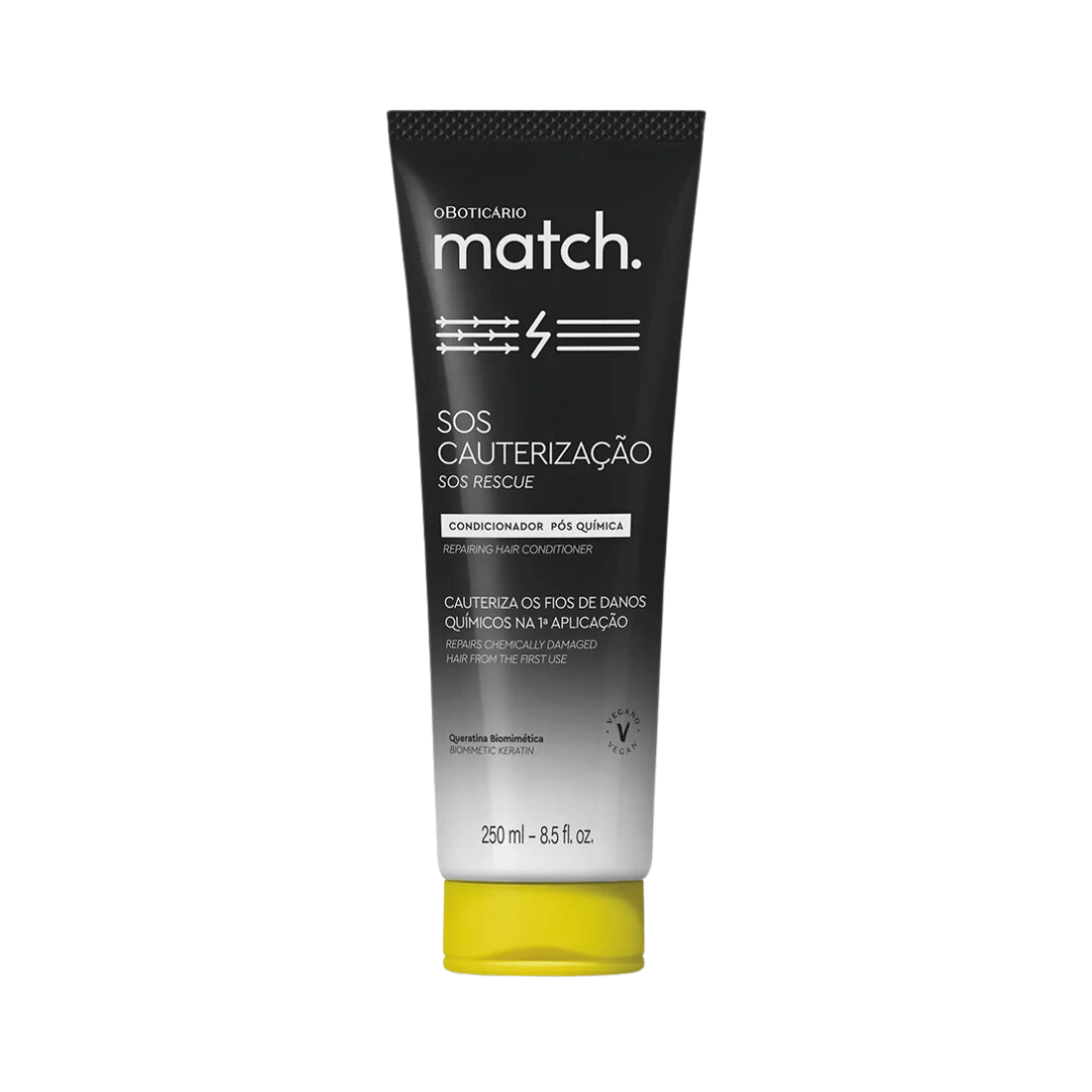 Condicionador Pós-Química Match SOS Cauterização 250ml