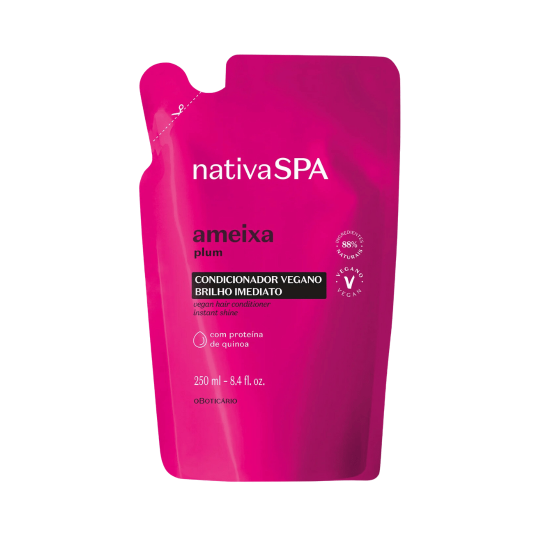 Refil Condicionador Vegano Nativa SPA Ameixa 250ml