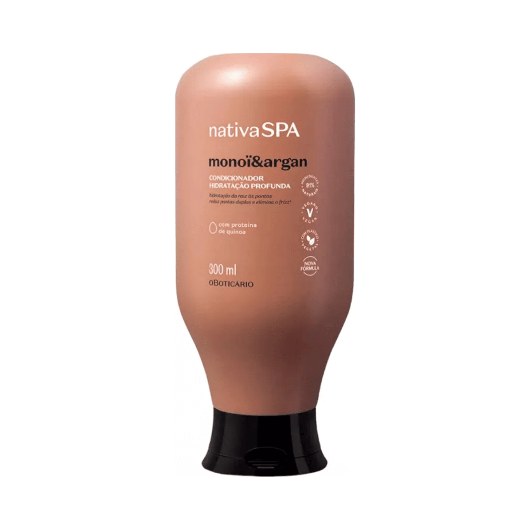 Condicionador Nativa SPA Monoï e Argan 300ml