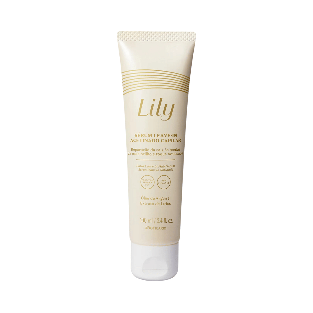 Sérum Leave-in Acetinado Capilar Lily 100ml