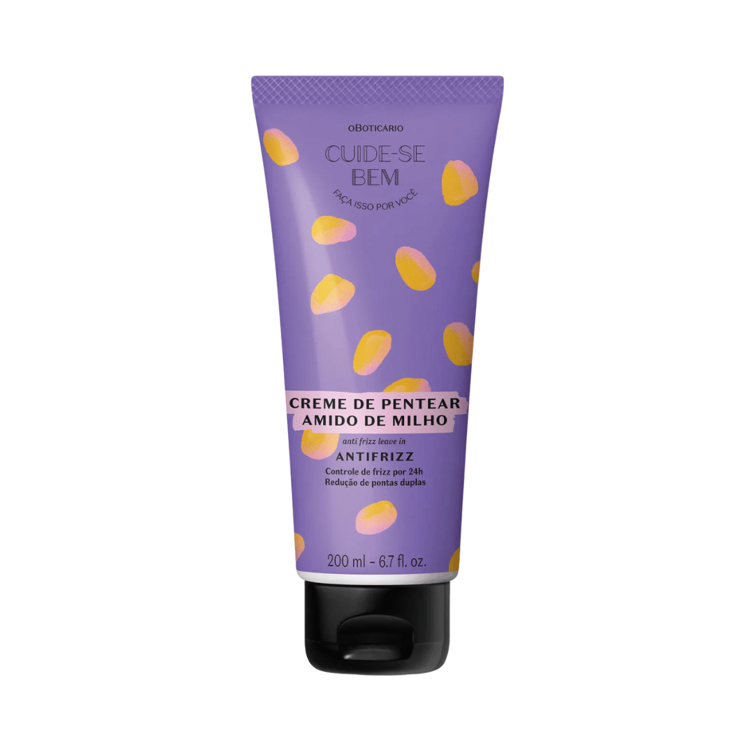 Creme de Pentear Amido de Milho Cuide-se Bem Feira 200ml