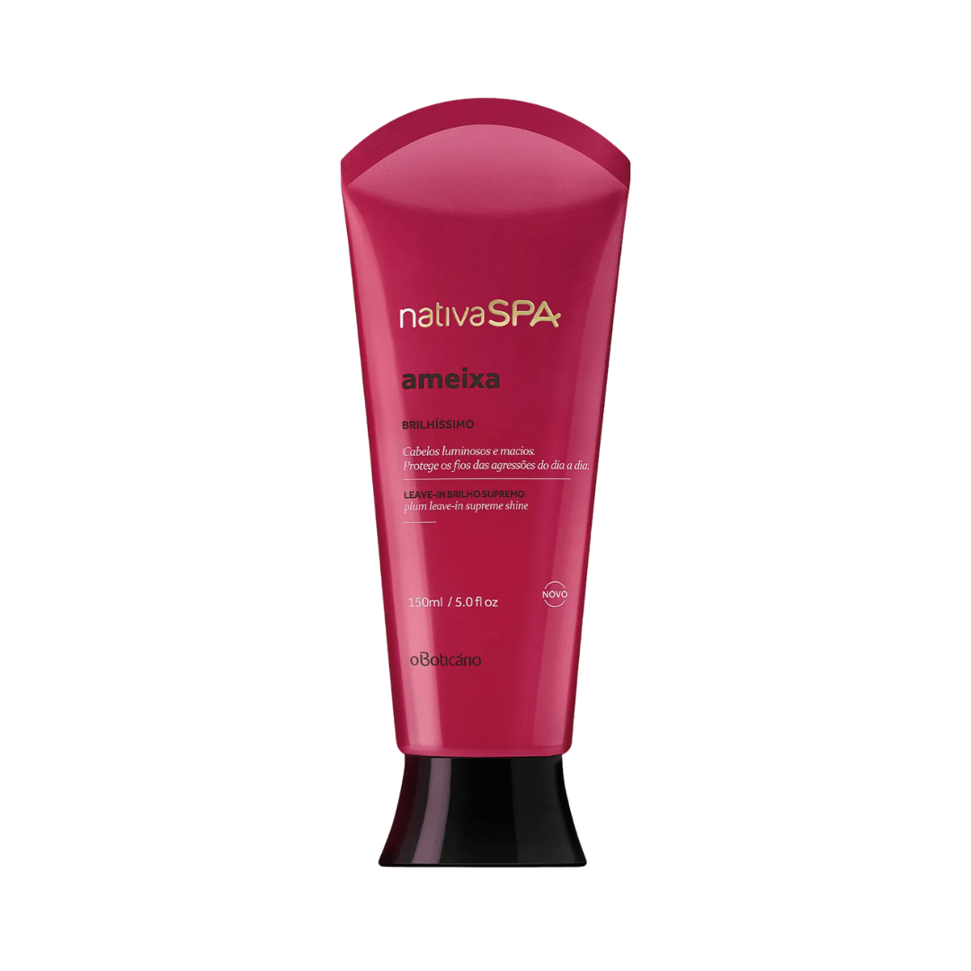 Creme sem Enxágue para Cabelos Luminosos Nativa SPA Ameixa 150ml
