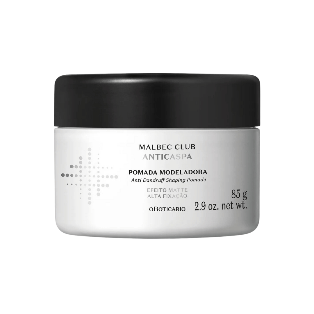 Pomada Modeladora Malbec Club Anticaspa 85g