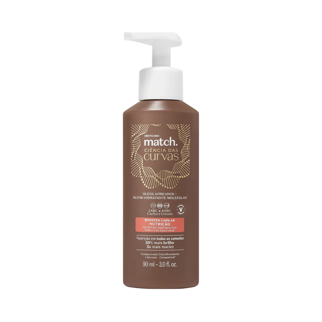 Booster Capilar Nutrição Match Ciência das Curvas 90ml