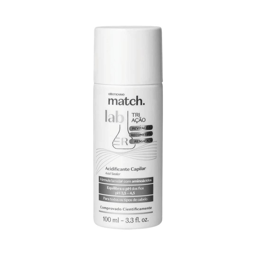 Acidificante Capilar Match Lab Tri Ação 100ml