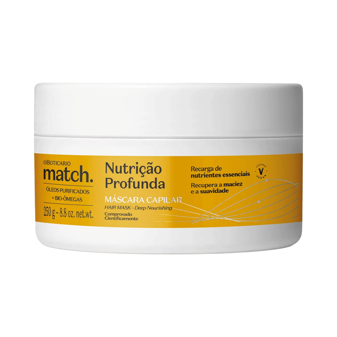 Máscara Capilar Nutrição Profunda 250g