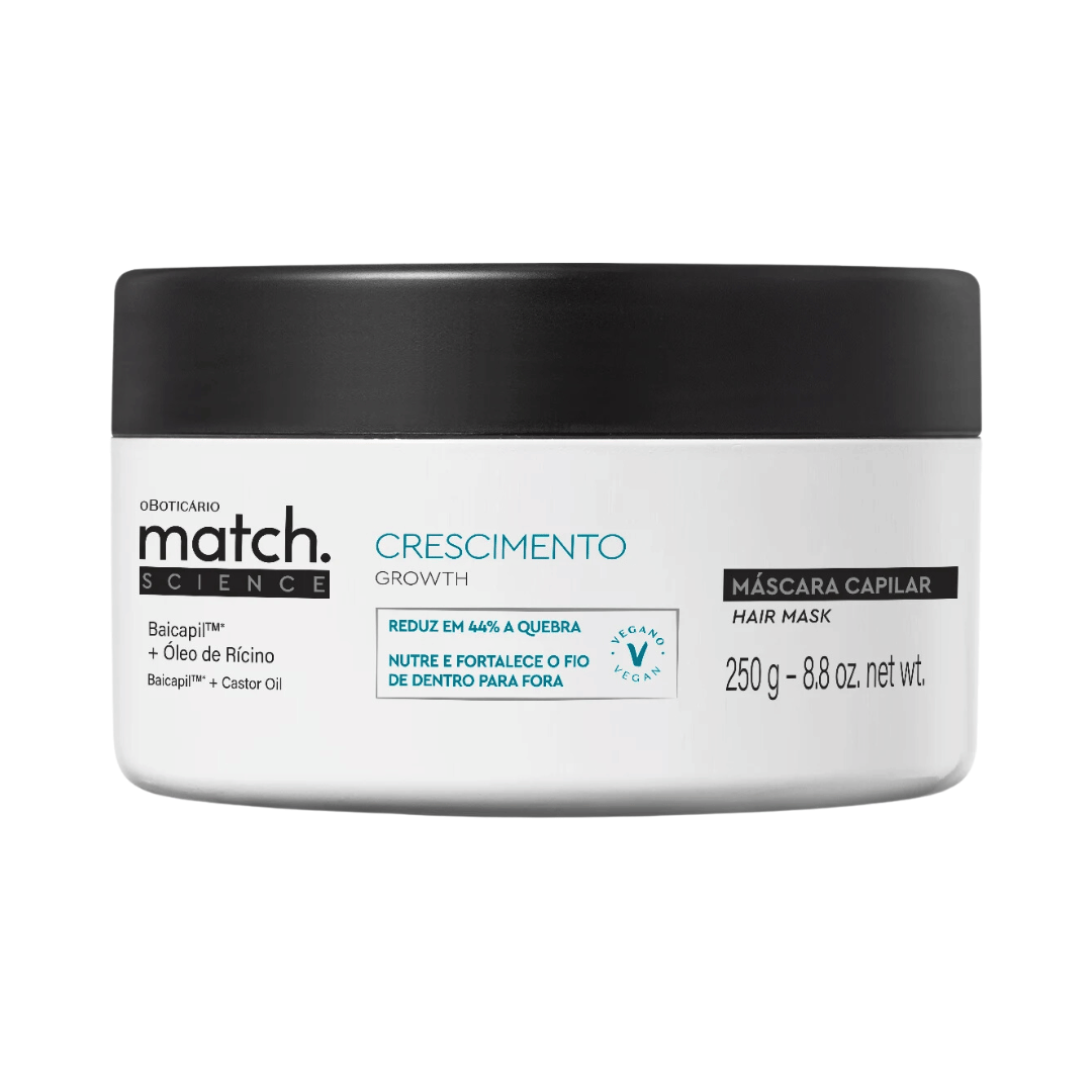 Máscara Capilar Match Science Crescimento 250g