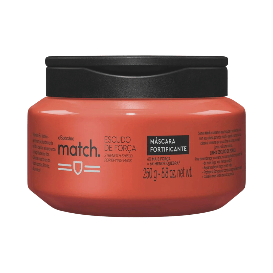Máscara Capilar Match Escudo de Força 250g