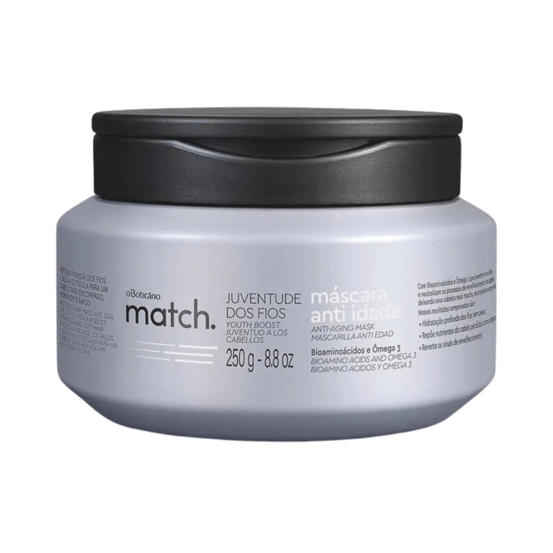 Máscara Anti-Idade Match Juventude dos Fios 250g