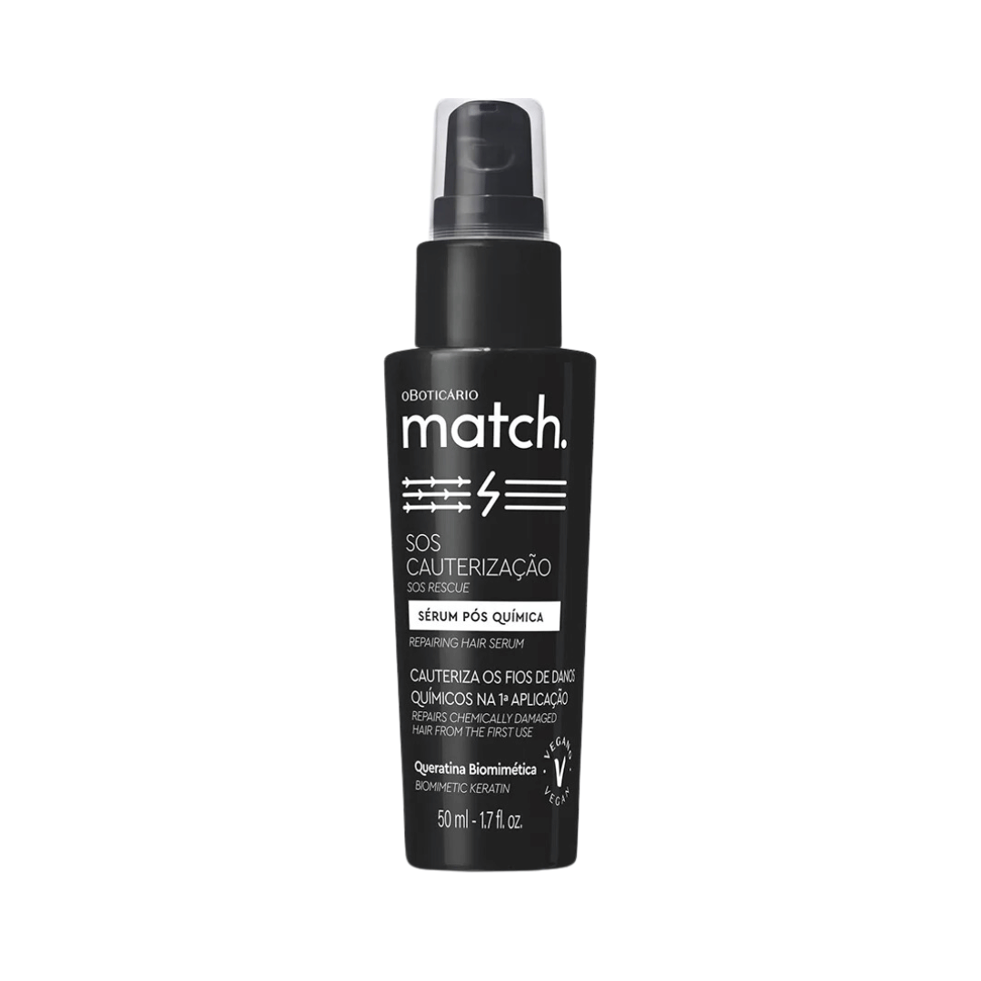 Sérum Capilar Pós-Química Match SOS Cauterização 50ml