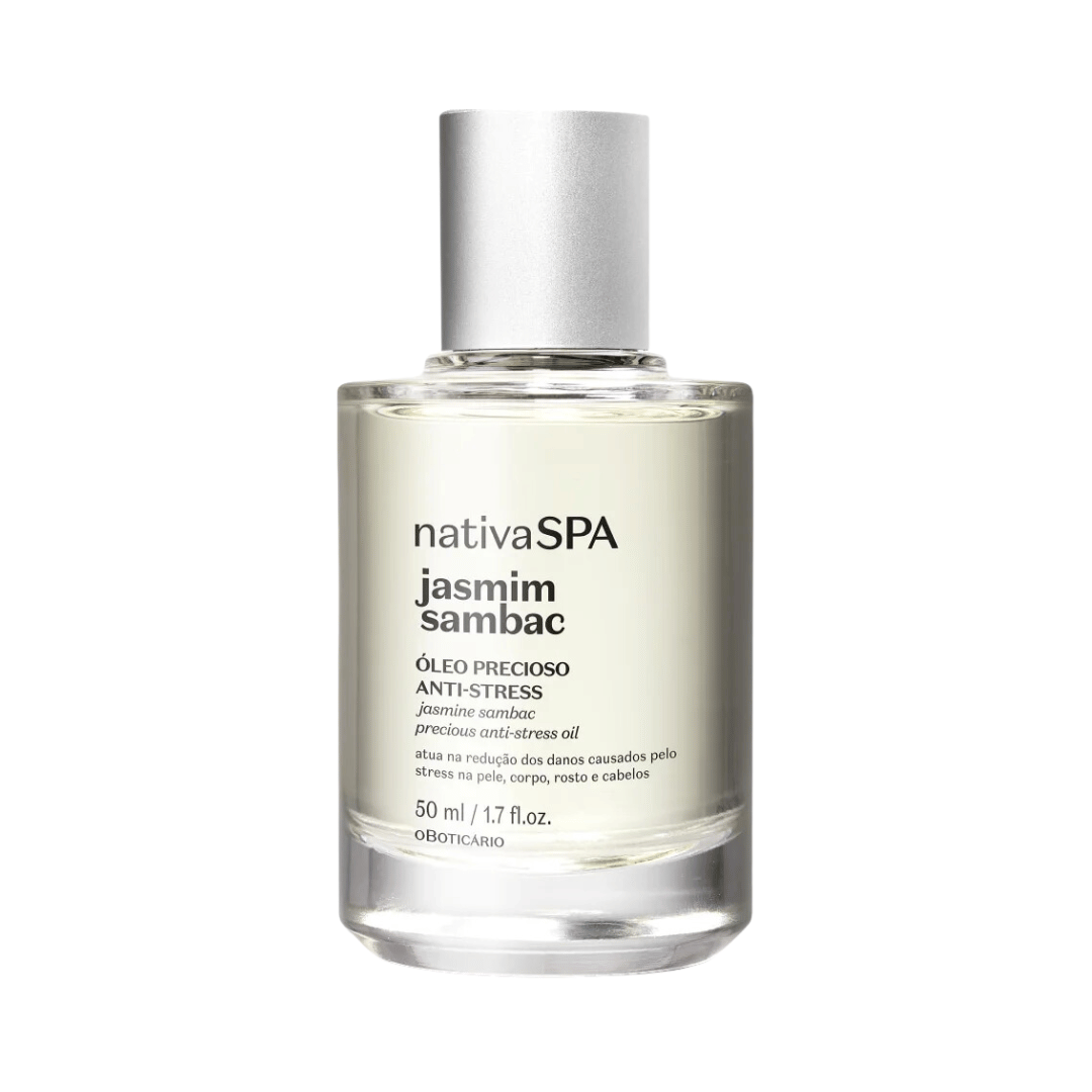 Óleo Precioso Multibenefícios para Pele e Cabelo Nativa SPA Jasmim Sambac 50ml