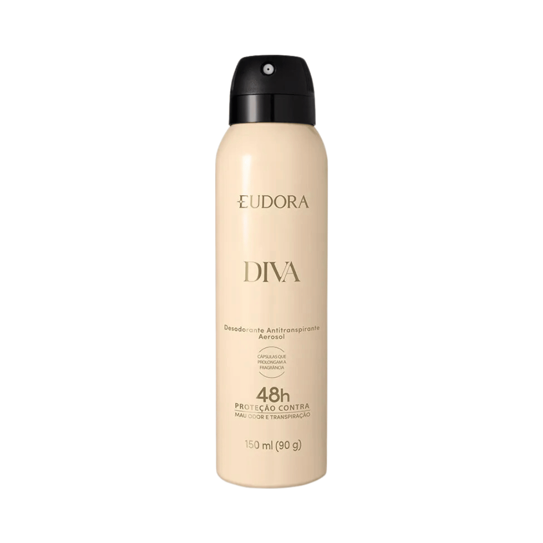 Desodorante Antitranspirante Aerossol Diva 150ml/90g