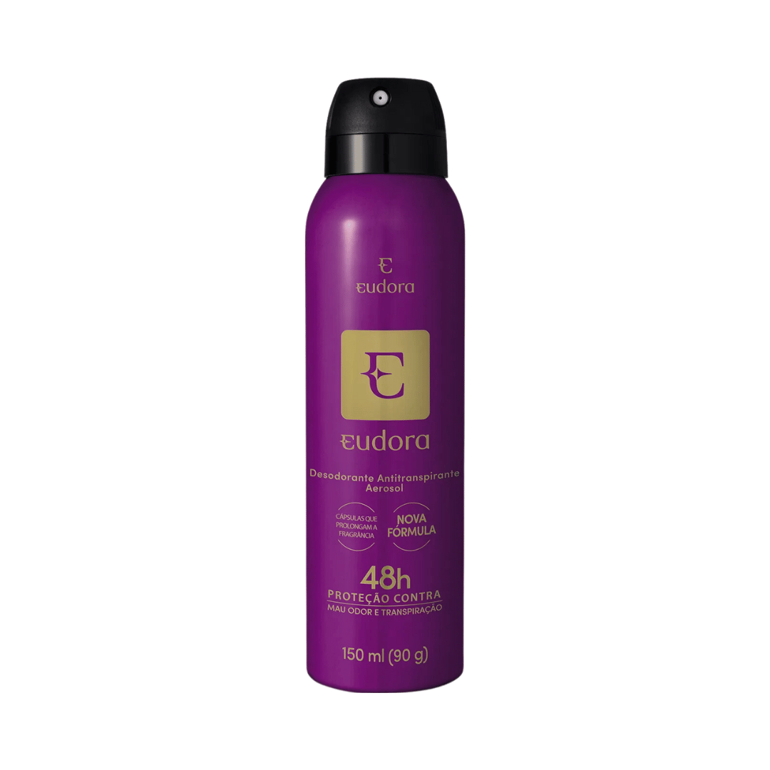 Desodorante Antitranspirante Aerosol Eudora 150ml/90g