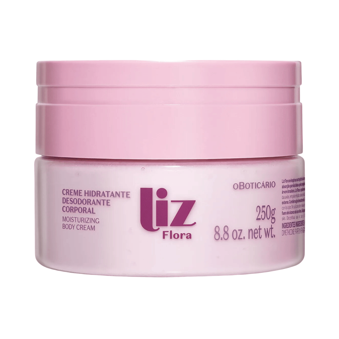 Creme Hidratante Desodorante Corporal Liz Flora 250g