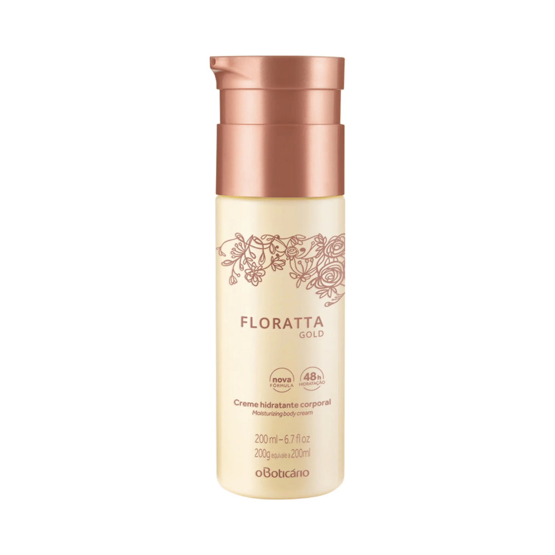 Creme Hidratante Desodorante Corporal Floratta Gold 200ml