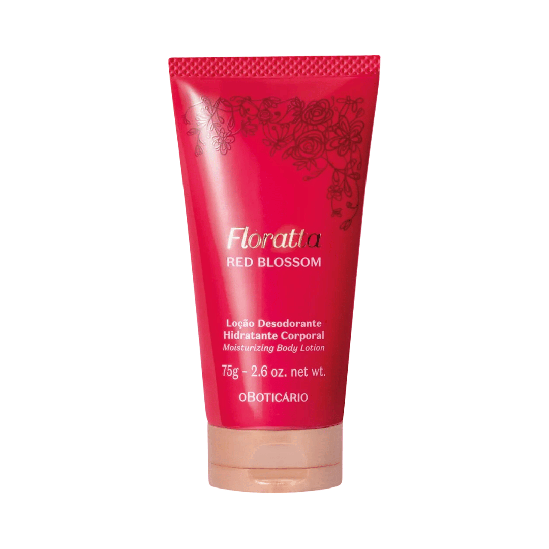 Loção Desodorante Hidratante Corporal Floratta Red Blossom 75g